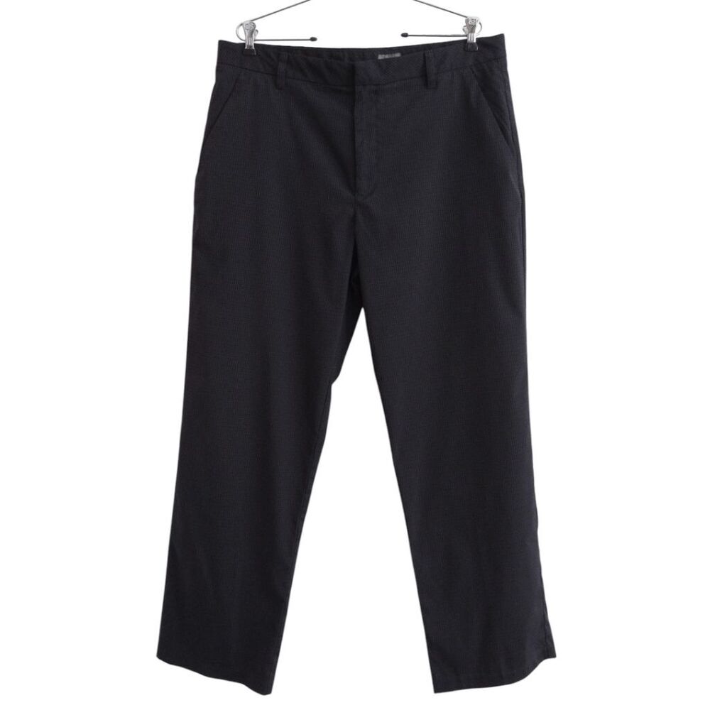 Ashworth Men's Black‎ Check Performance Golf Pants 36 x 32
